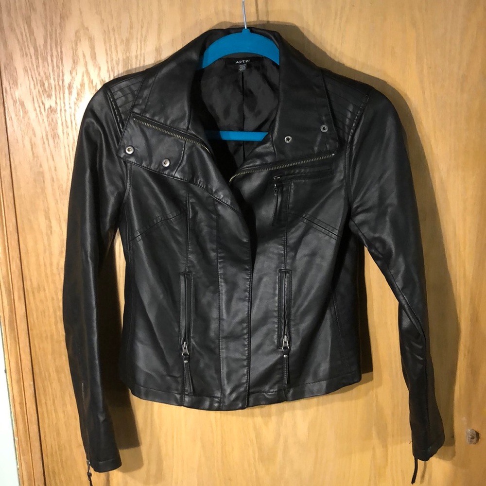 Apt. 9 vegan leather jacket